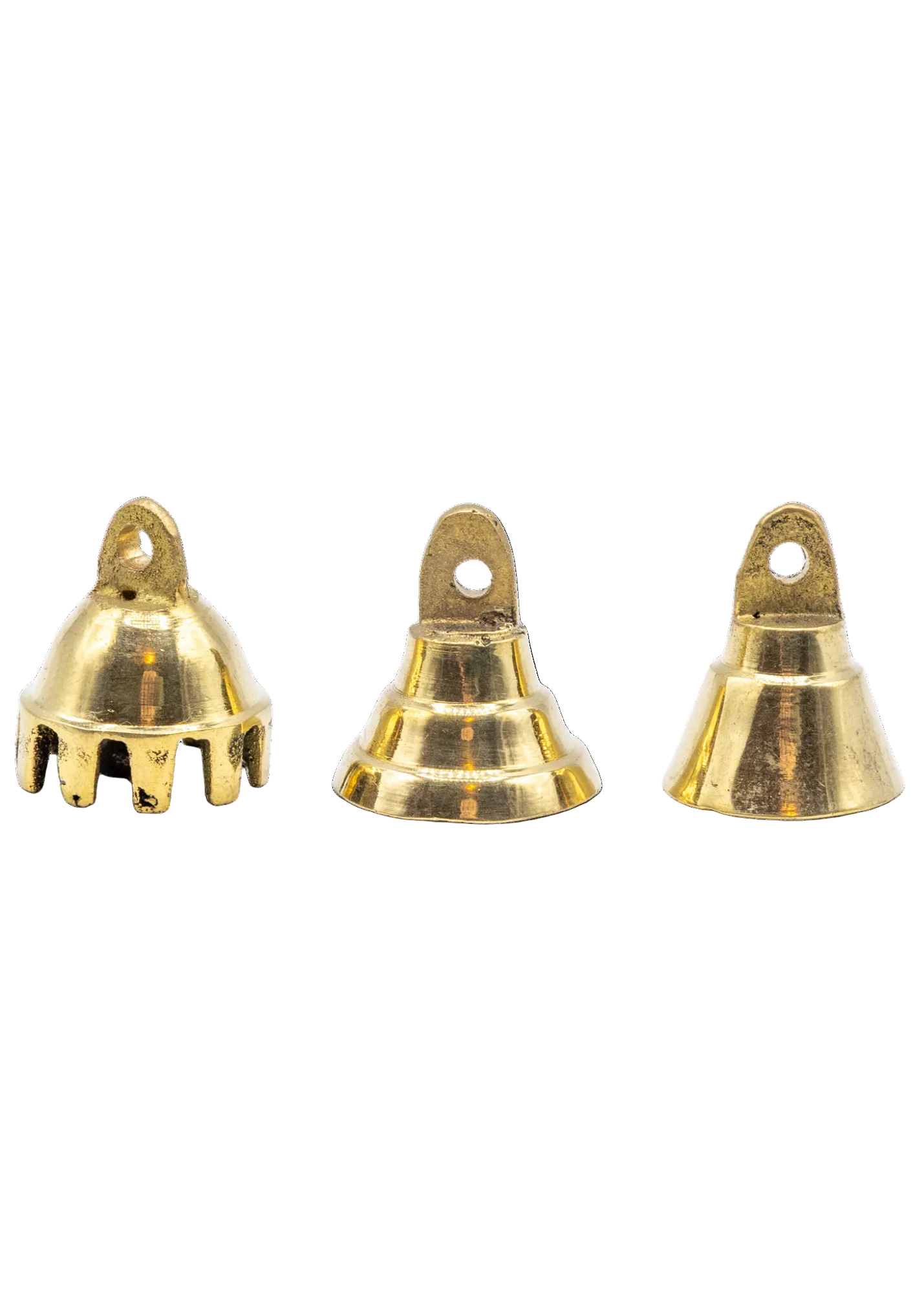 Mini Brass Altar Bells - Assorted