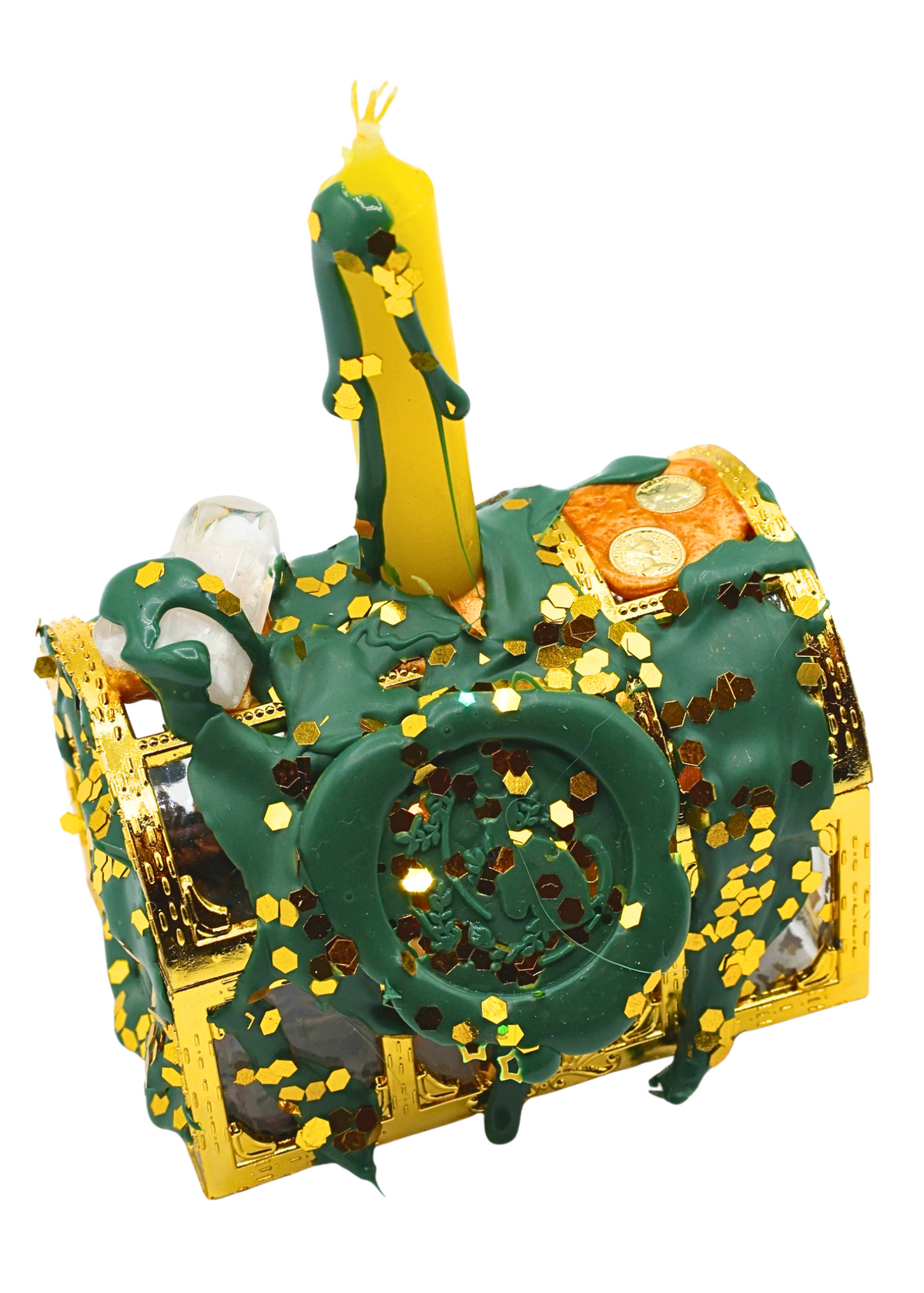 money drawing spell treasure chest