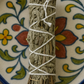 mugwort smudge stick on plate