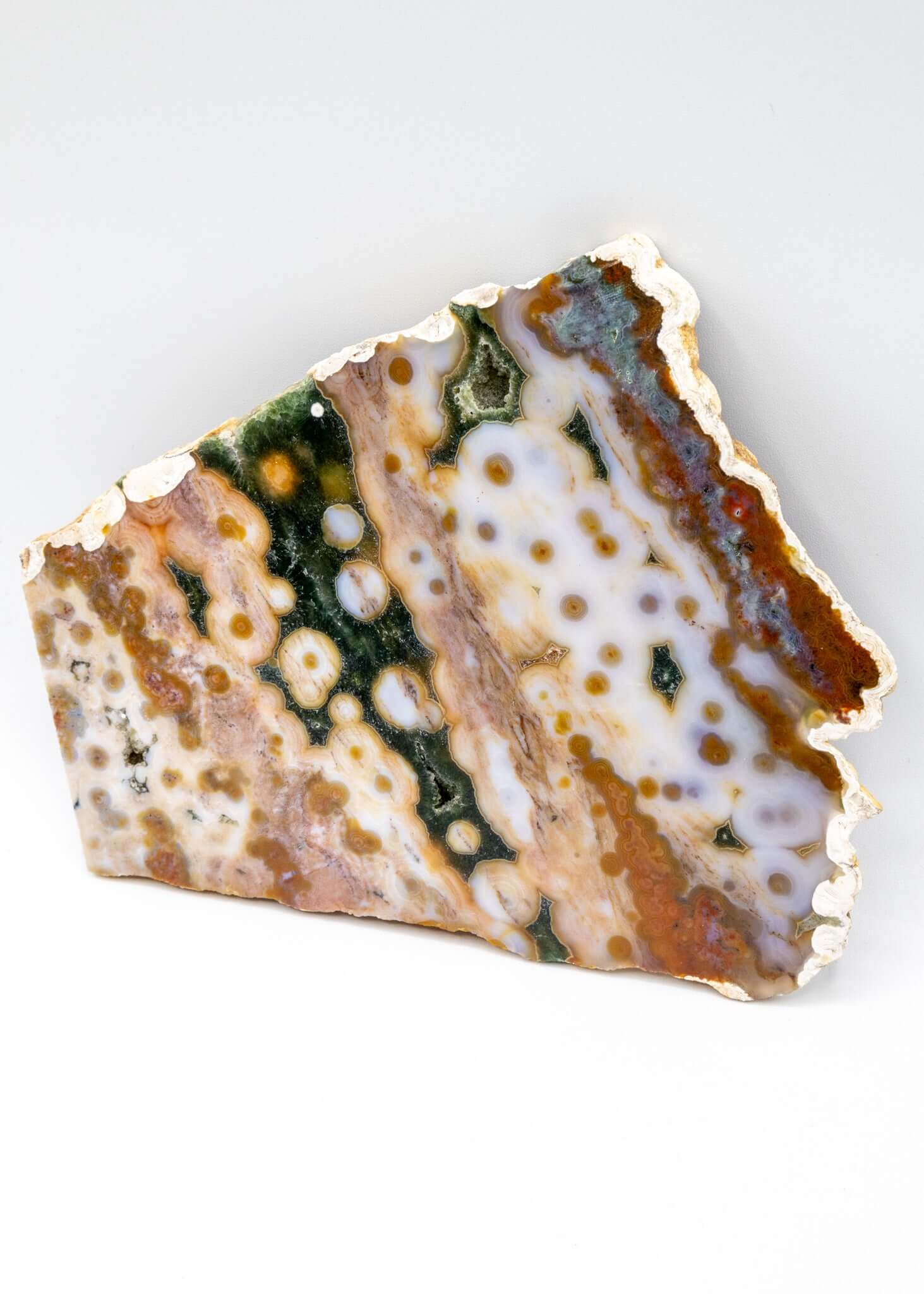 Natural Ocean Jasper Slice High Quality