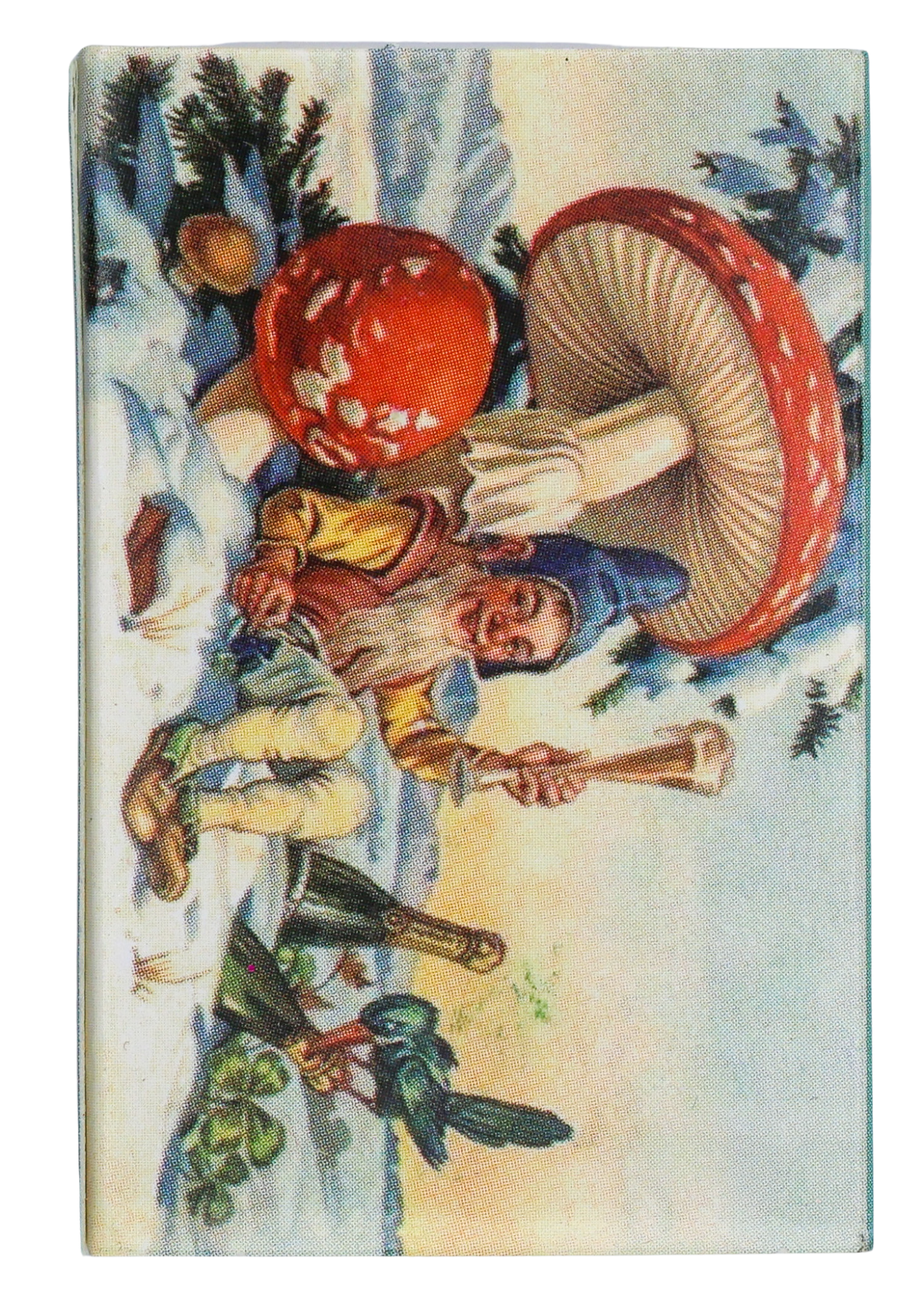 Mushroom Men Design Match Box design 2