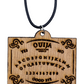 Ouija Board Wood Necklace