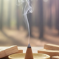 palo santo cone incense hand dipped