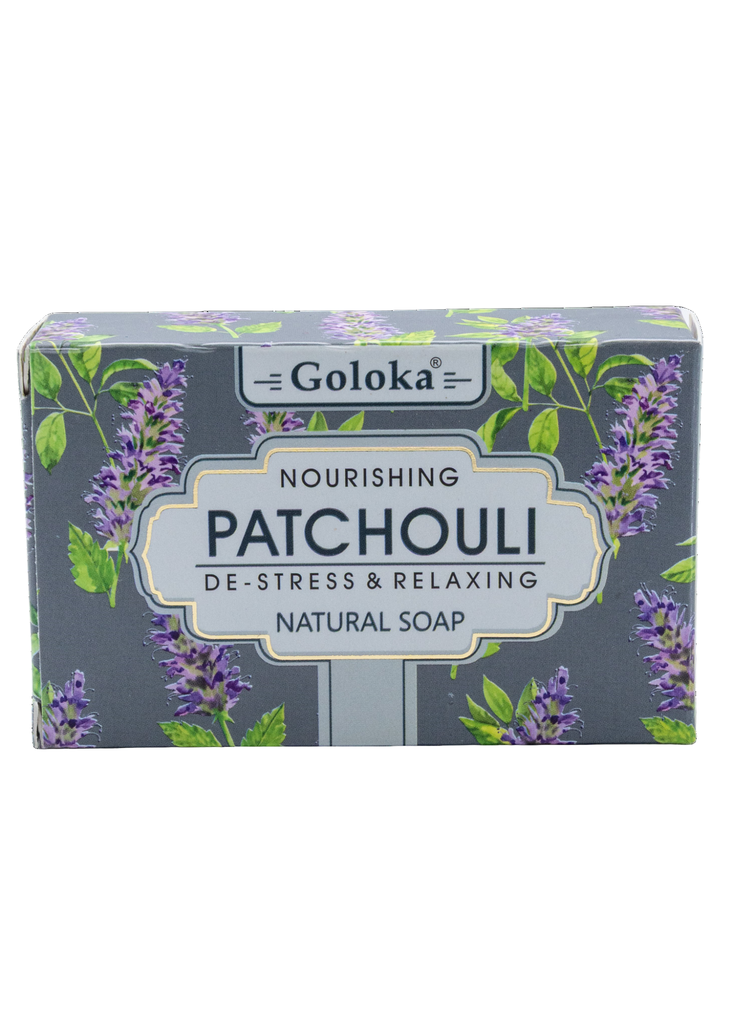 patchouli bar soap box