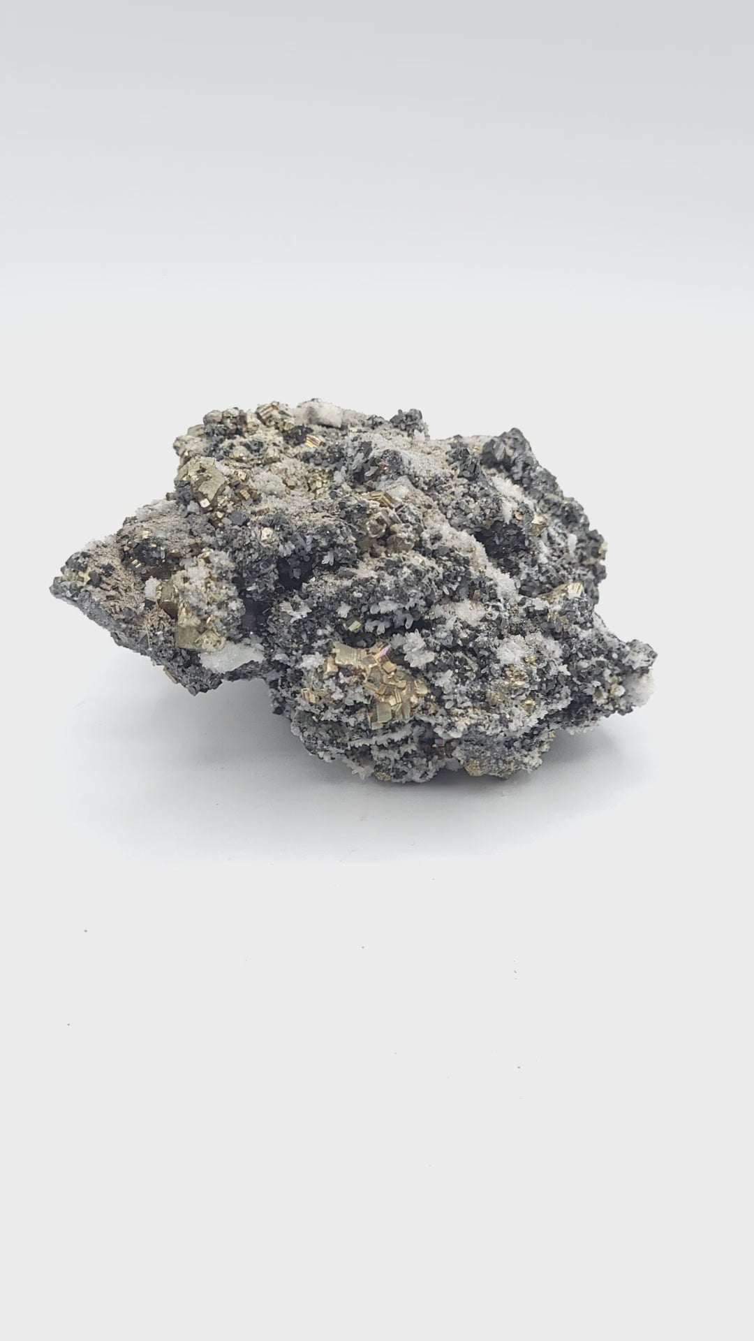 Galena Pyrite Quartz Specimen Bulgaria