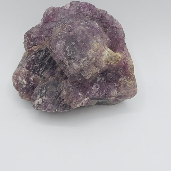 Elestial Amethyst Quartz Crystal Specimen video