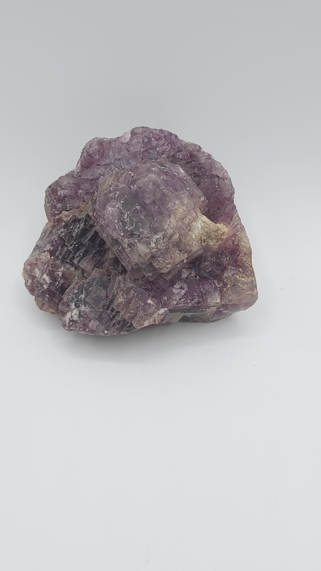 Elestial Amethyst Quartz Crystal Specimen video