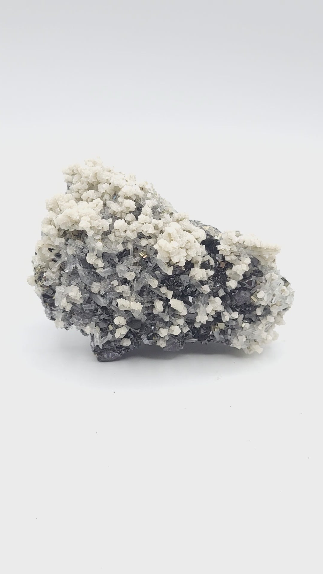 Galena Pyrite Quartz Calcite Specimen Bulgaria video