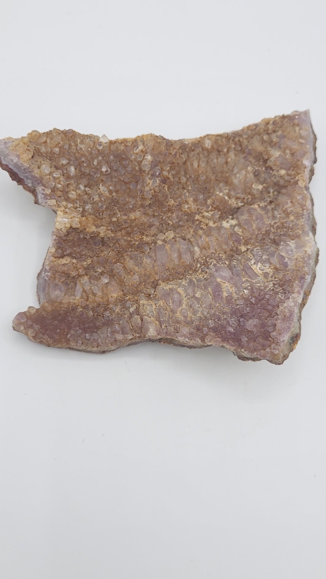 Pink Amethyst Quartz Druzy Plate video