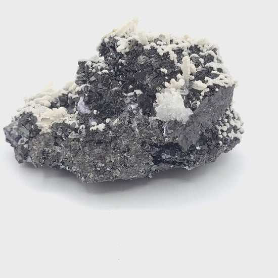 Galena Quartz Calcite Specimen Bulgaria video