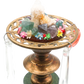 Spirit Quartz & Fluorite Crystal Sculpture rear