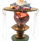 Spirit Quartz & Fluorite Crystal Sculpture close