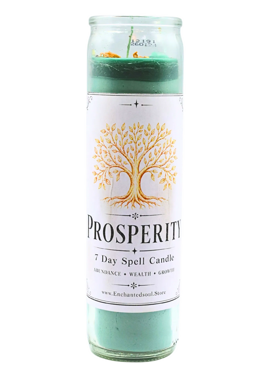 prospertity 7 day spell candle