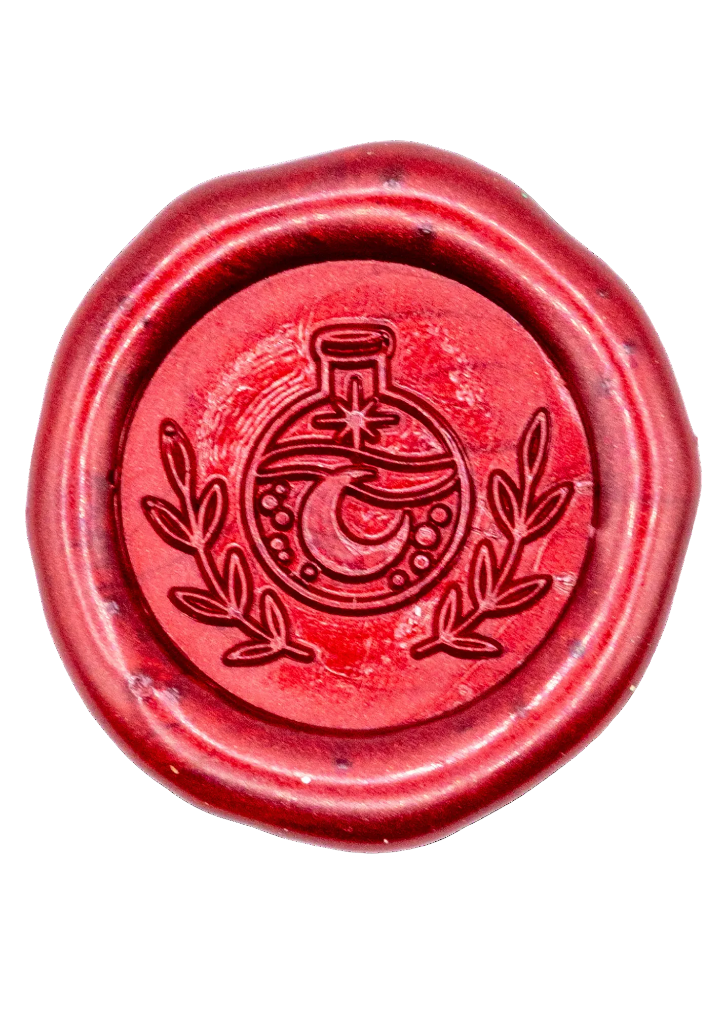 Potion Bottle Wax Seal red