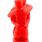 Red Couple Embracing Figure Candle
