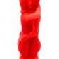 Red Couple Embracing Figure Candle side 2