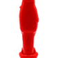 Red Holy Death Figure Candle back