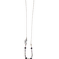 Rhyolite Pendant Hand-Beaded Necklace