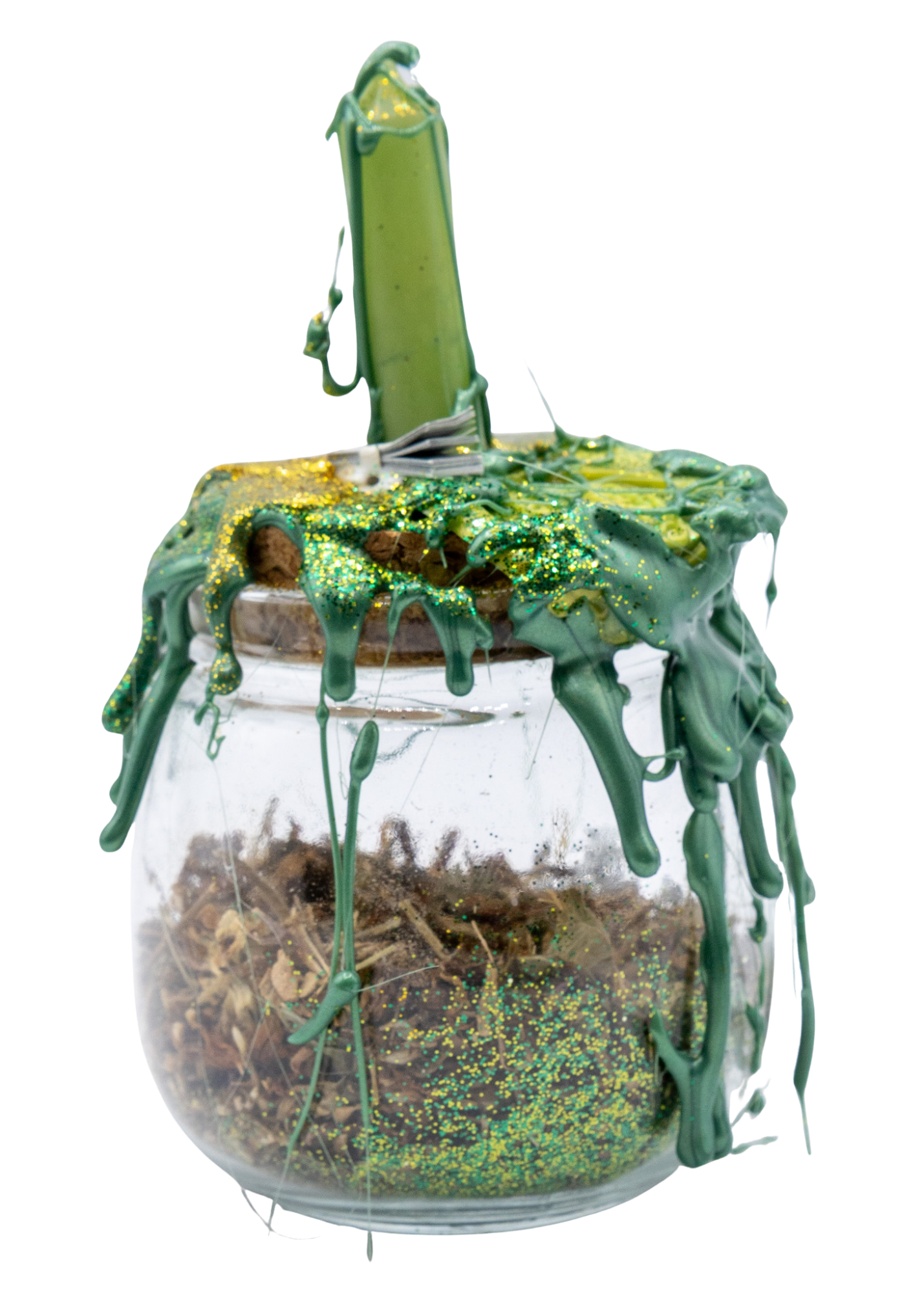 large rich af spell jar no background