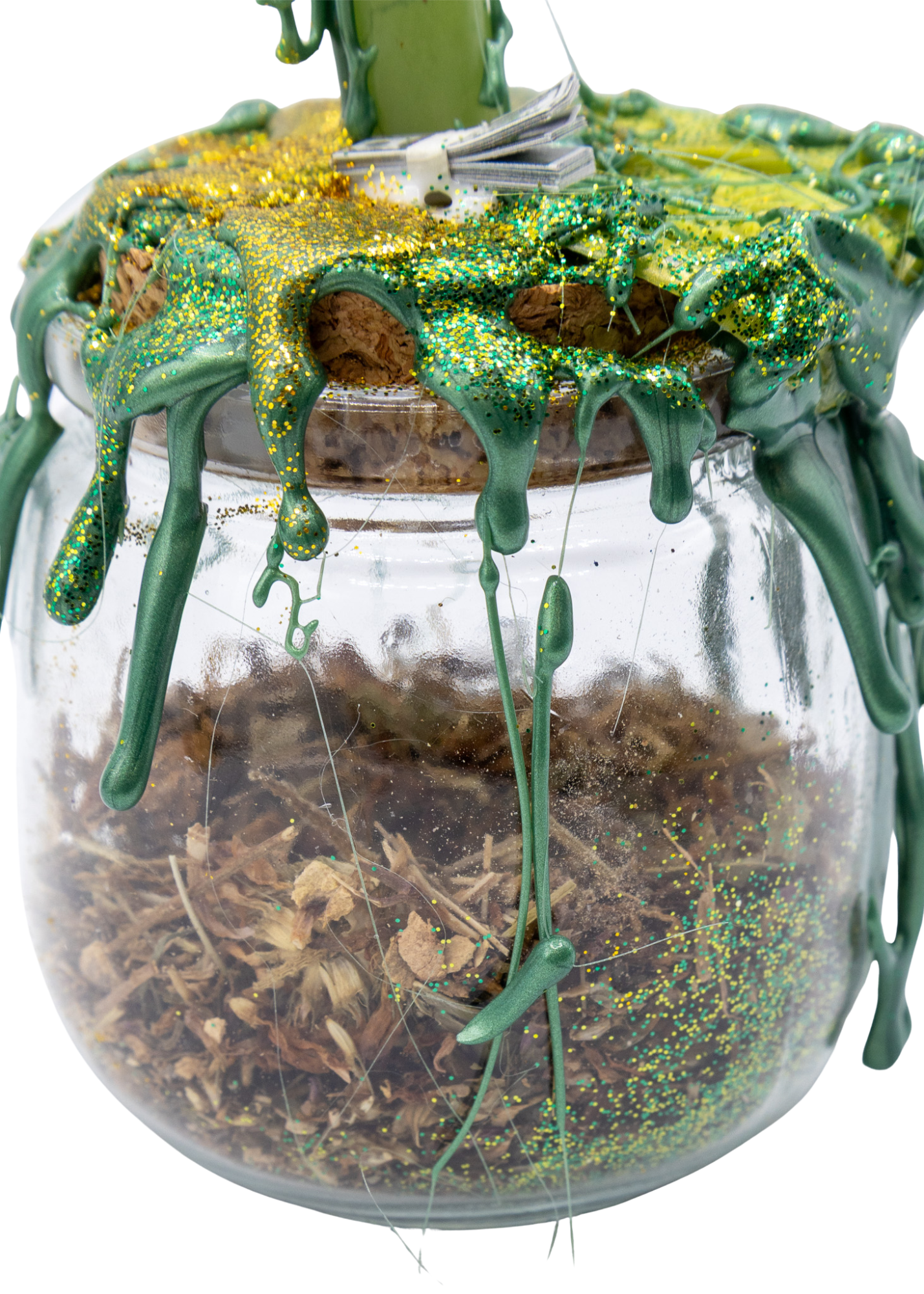 large rich af spell jar middle