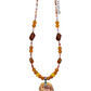 Rosetta Stone Hand Beaded Necklace