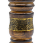 Round Wooden Charcoal Resin Incense Burner