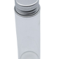 Small Glass Jar With Metal Lid angle