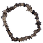 Smokey Quartz Chip Stretch Bracelet