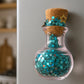 Glittery Fairy Spell Jar Magnet