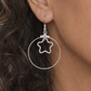 Star In Hoop Earrings studio pic