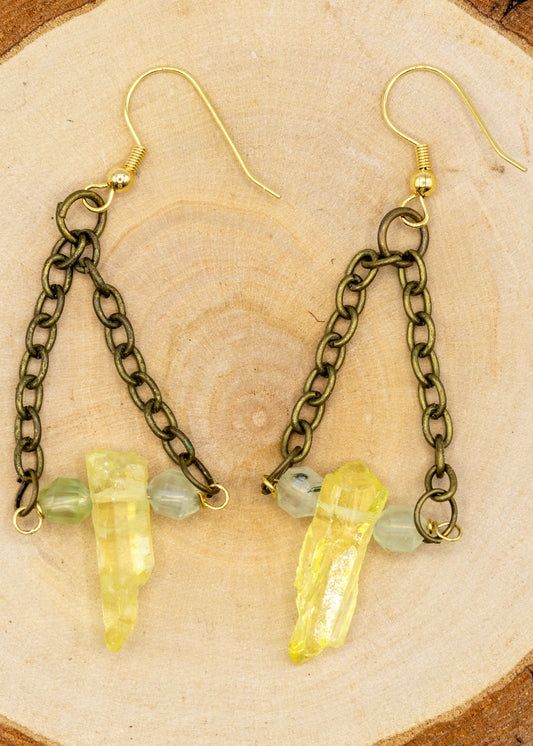 Attract Success Crystal Earrings