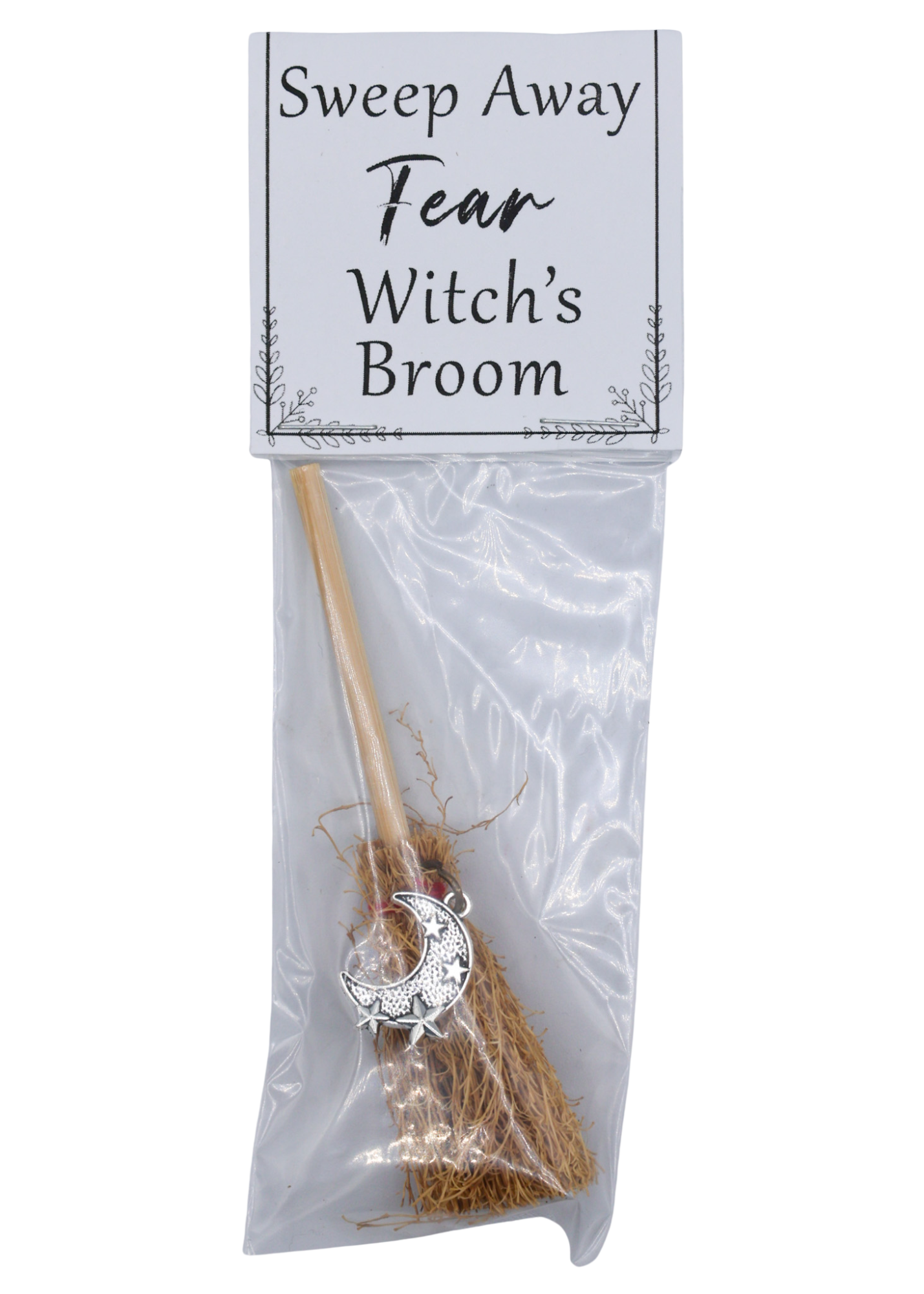 Sweep Away Fear Witch's Broom front