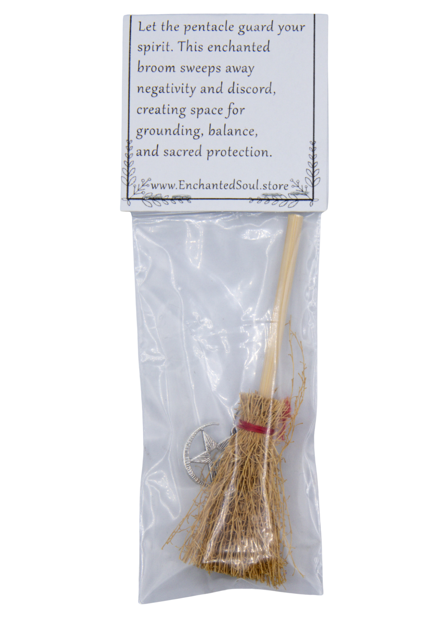 Sweep Away Negatvity Witch's Broom back