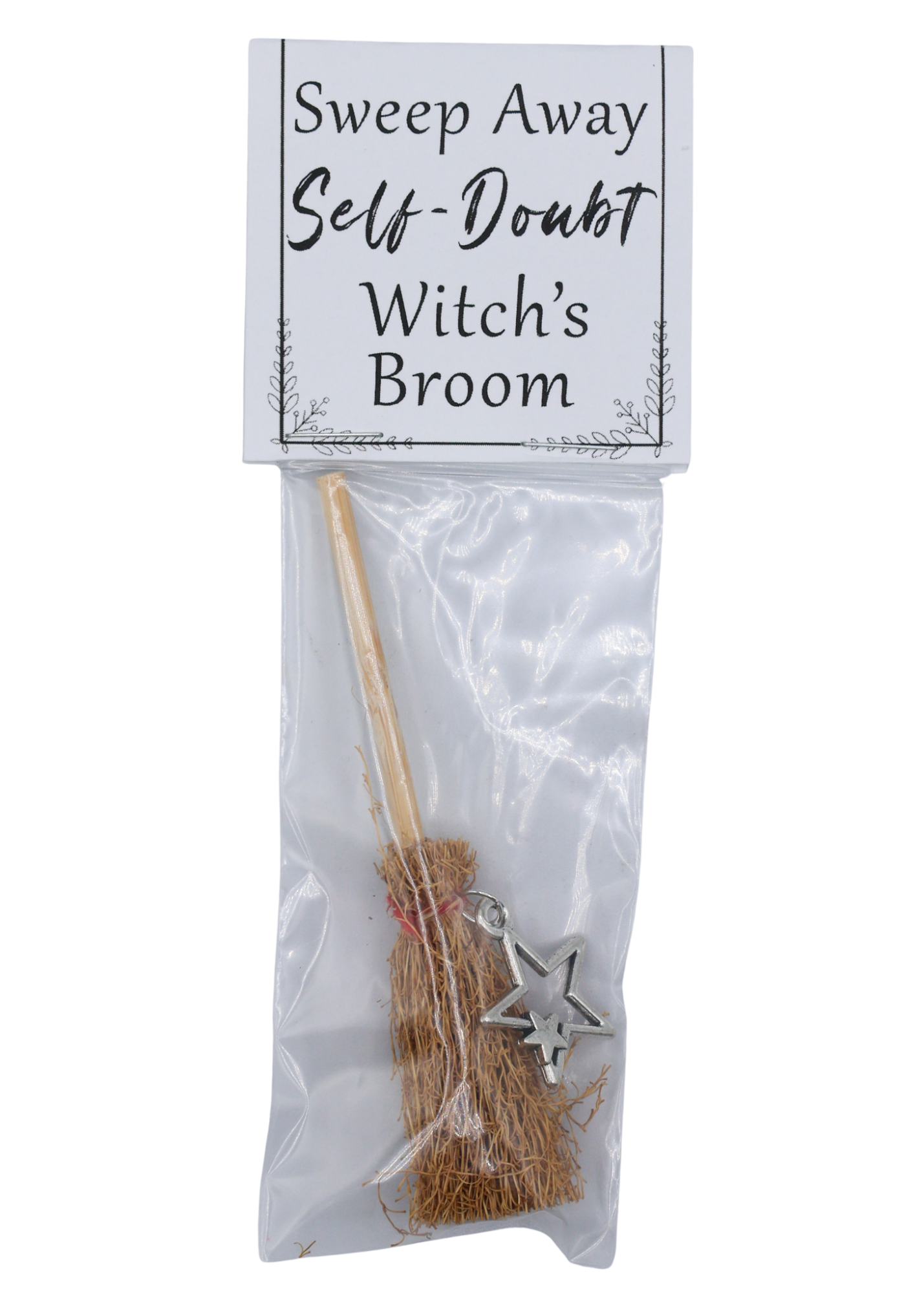 Sweep Away Self-Doubt Witch's Broom front