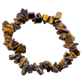 Tigers Eye Chip Stretch Bracelet angle