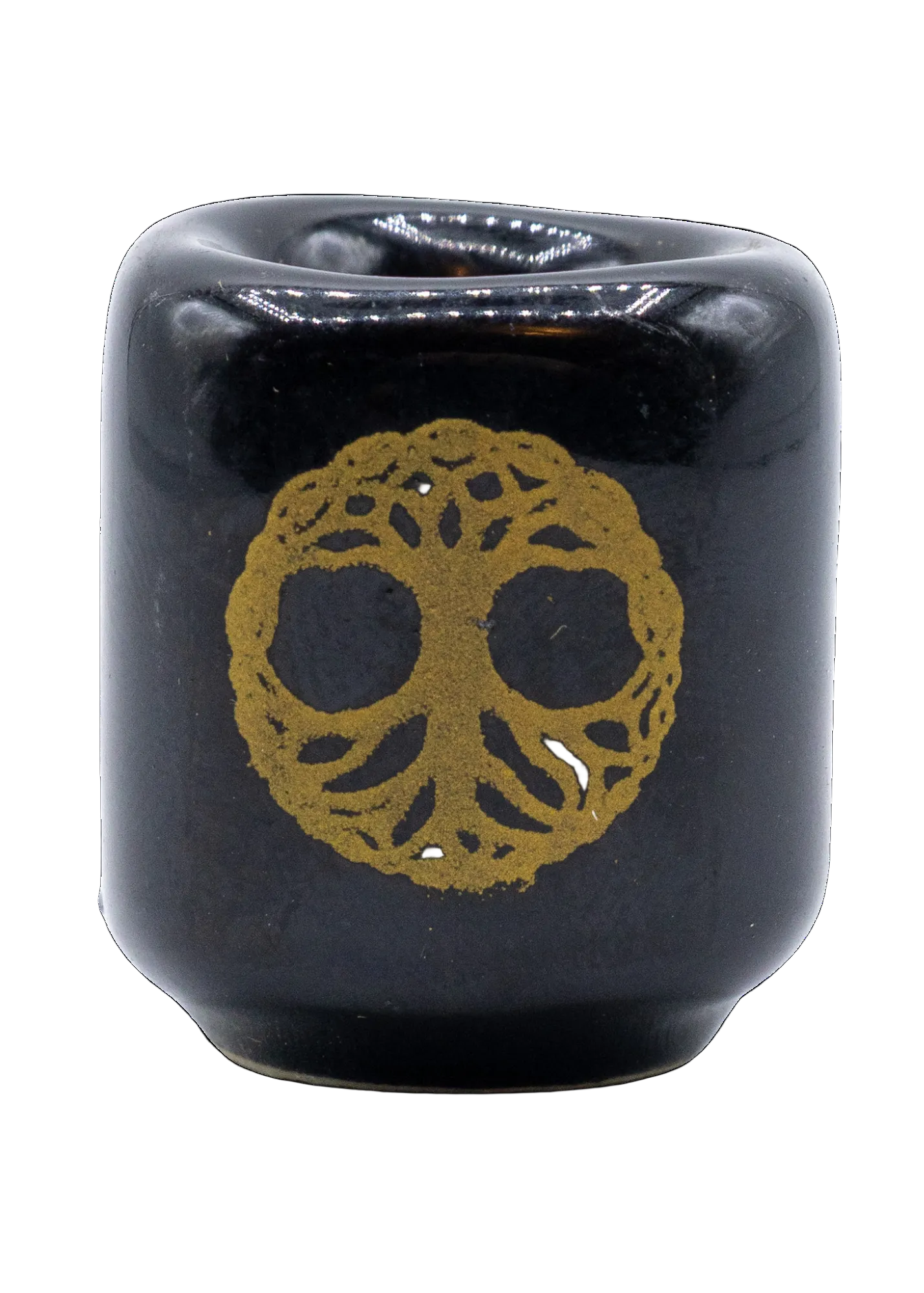 tree of life ceramic chime candle holder