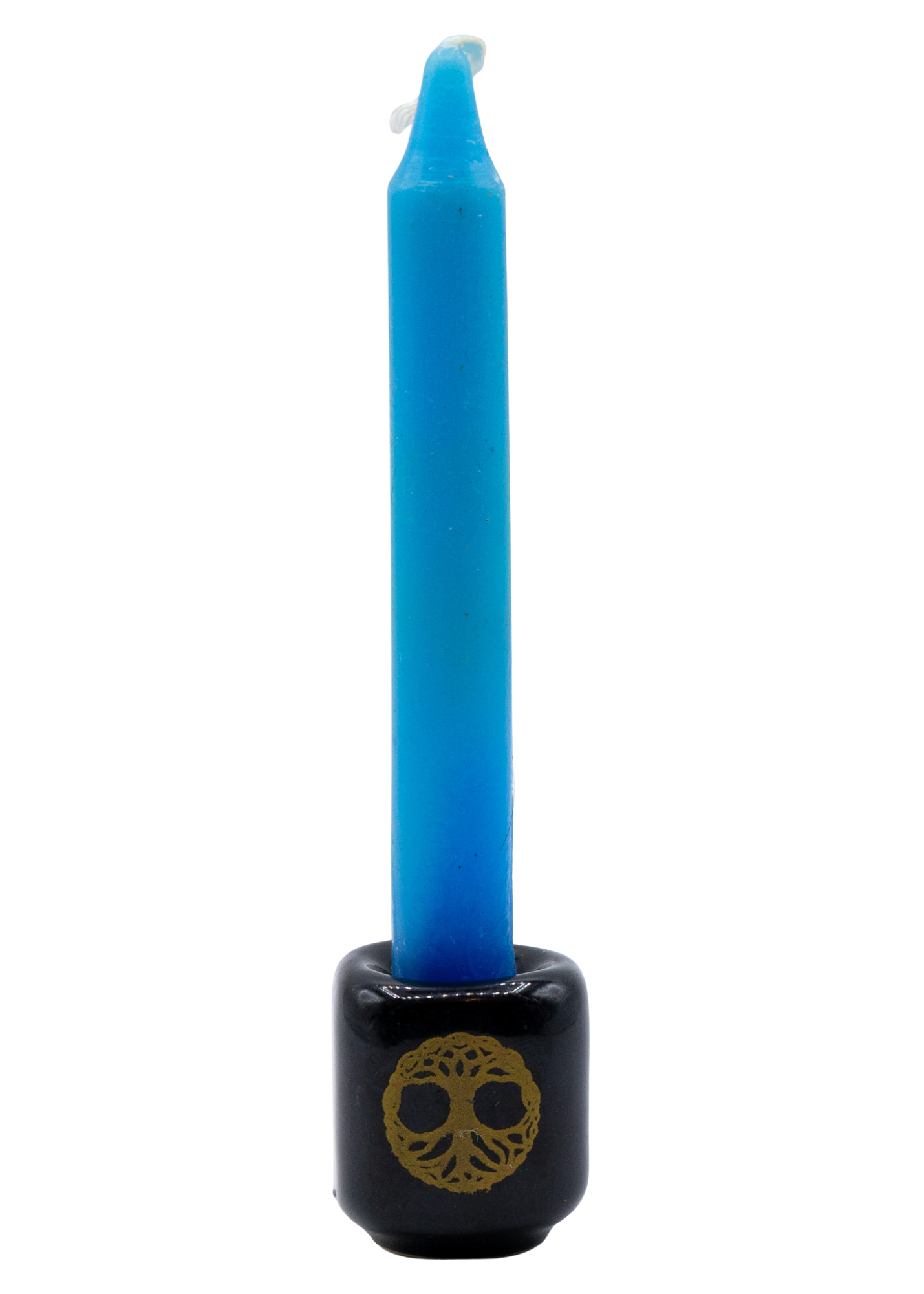 tree of life ceramic chime candle holder with candle