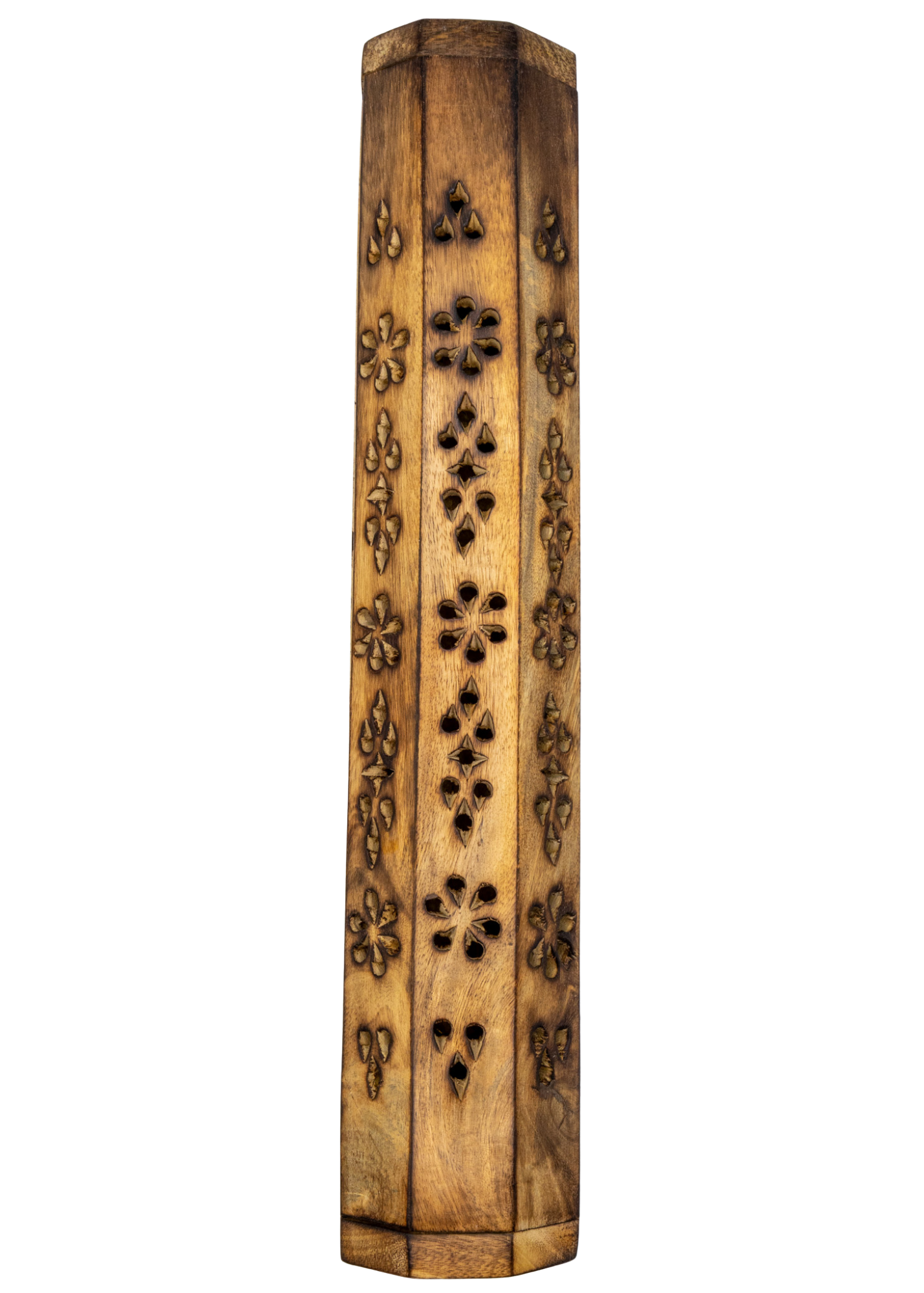 Tree of Life Coffin Incense Burner top