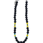 Tricolor Tigers Eye Hand Beaded Necklace