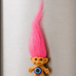 troll doll evil eye magnet
