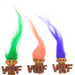 Troll Doll WTF Refrigerator Magnet group