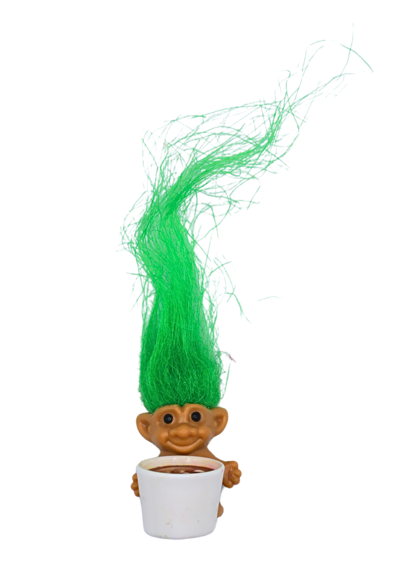Troll Doll Coffee Refrigerator Magnet front