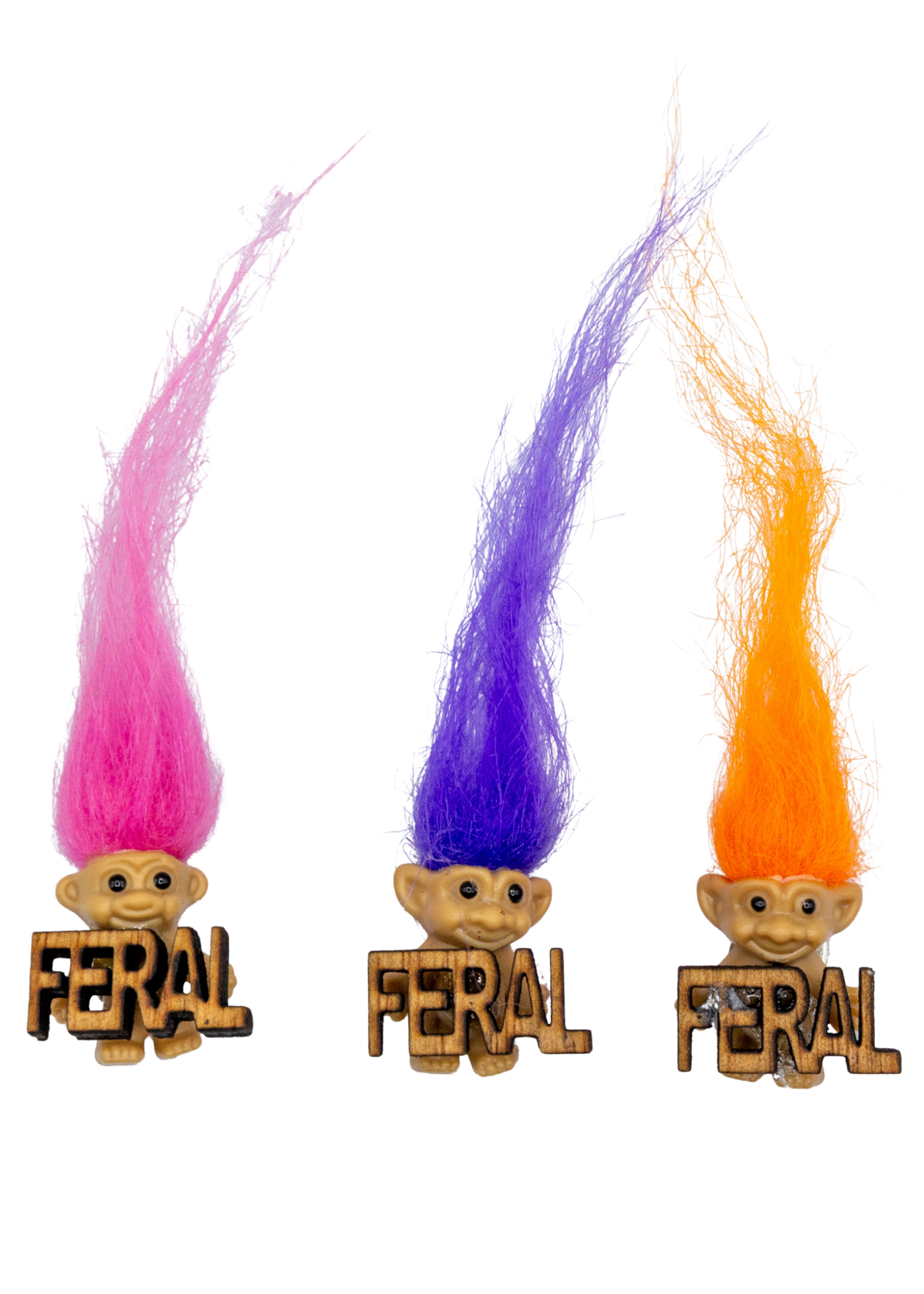 Troll Doll Feral Refrigerator Magnet Troll Doll Feral Refrigerator Magnet