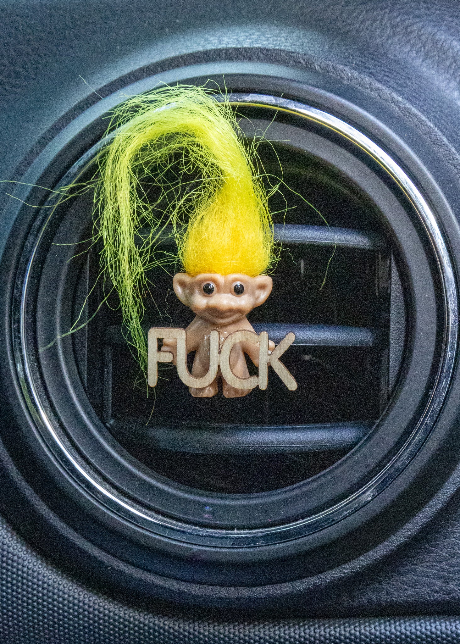 Troll Doll Fuck Car Vent Clip