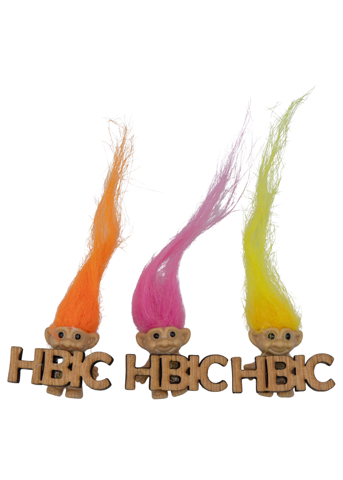 troll doll hbic refrigerator magnet group