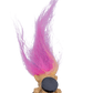 back of troll doll magnet with crystal
