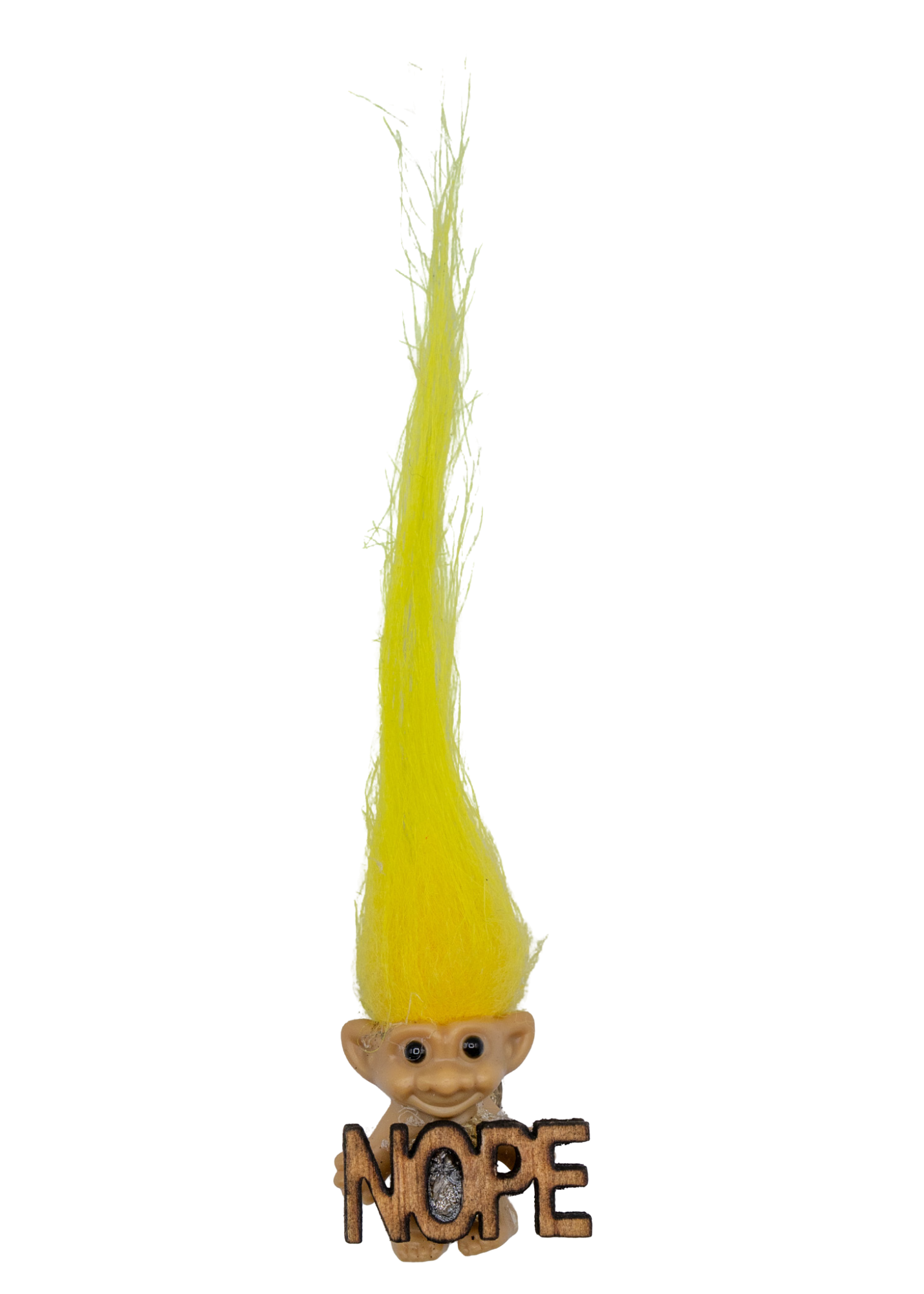 troll doll nope magnet front
