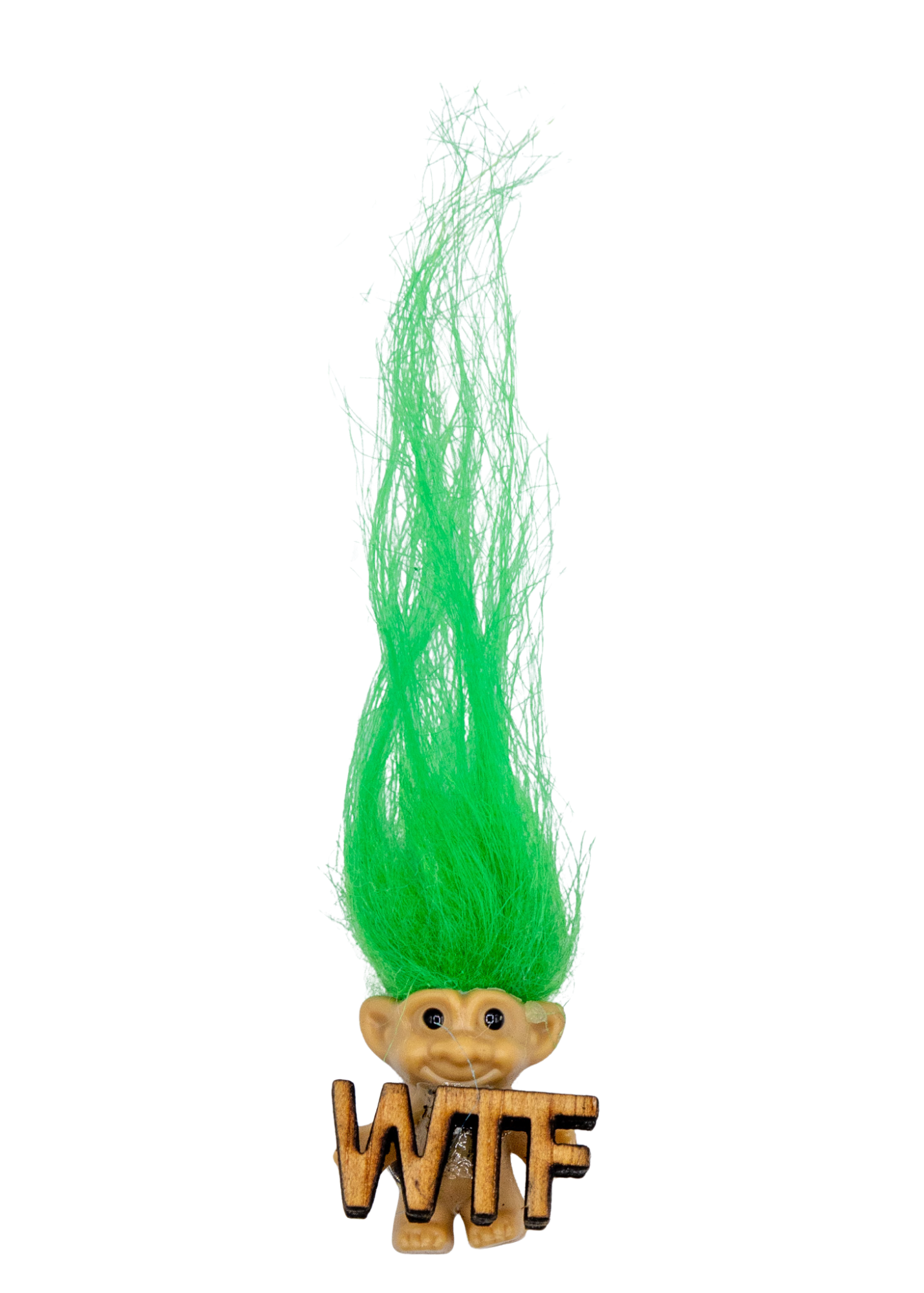 Troll Doll WTF Refrigerator Magnet front