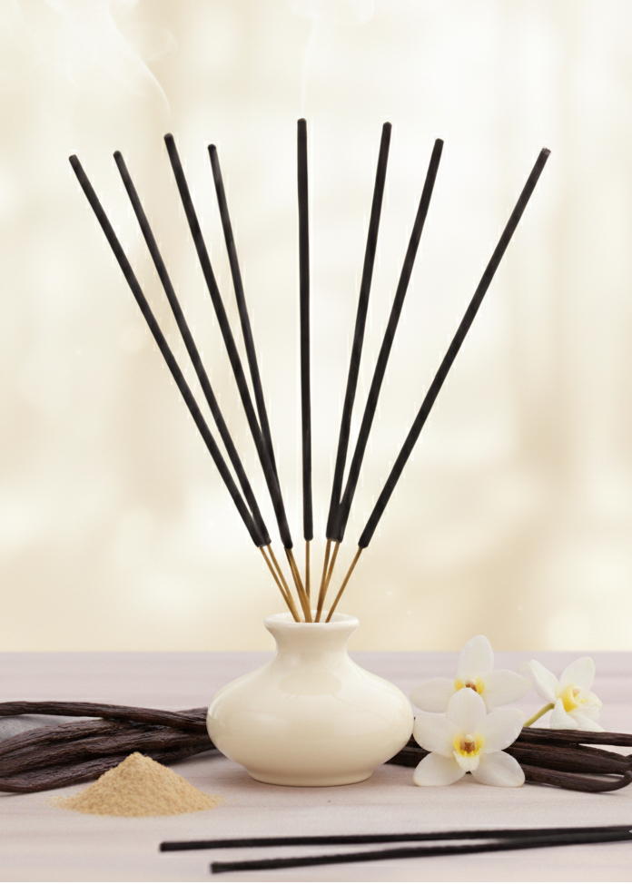 vanilla hand dipped incense sticks