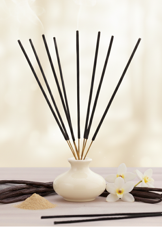 vanilla hand dipped incense sticks
